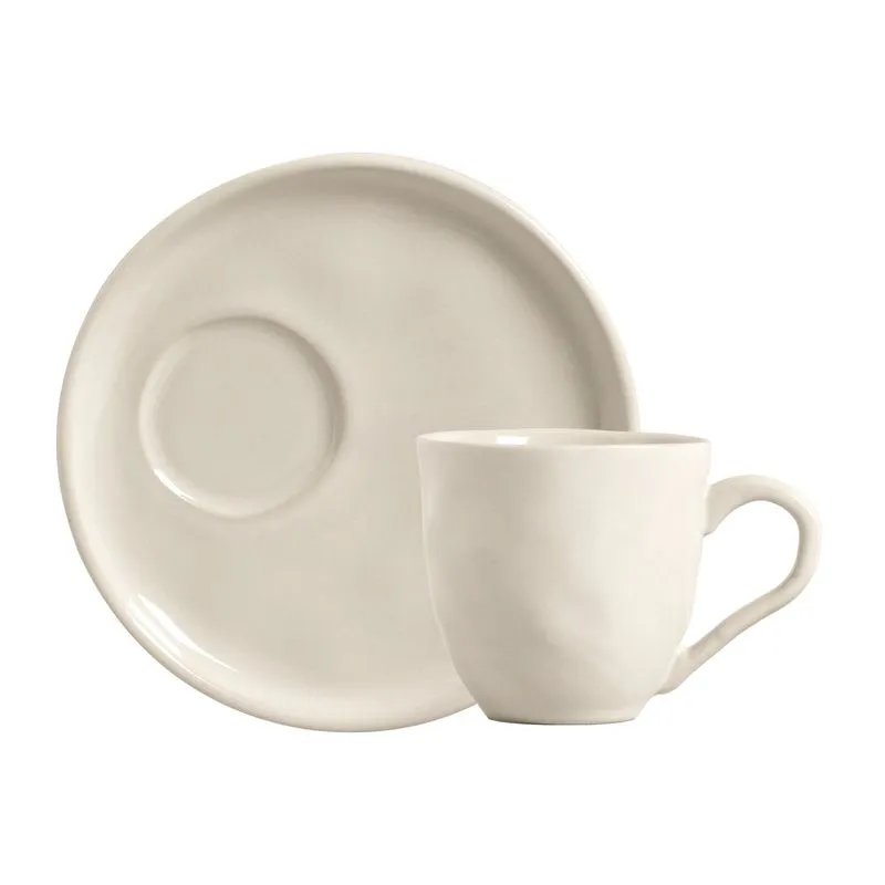 Conjunto xícara e pires