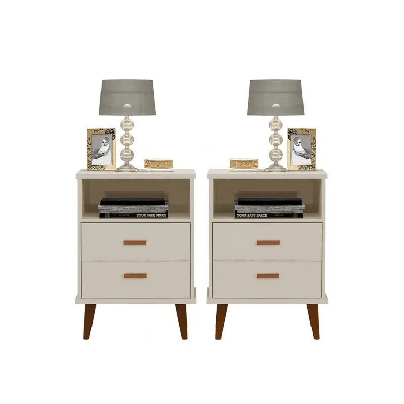 kit 2 mesas de cabeceira